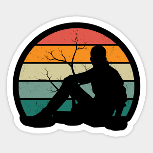 Pondering at the Scenery Sticker